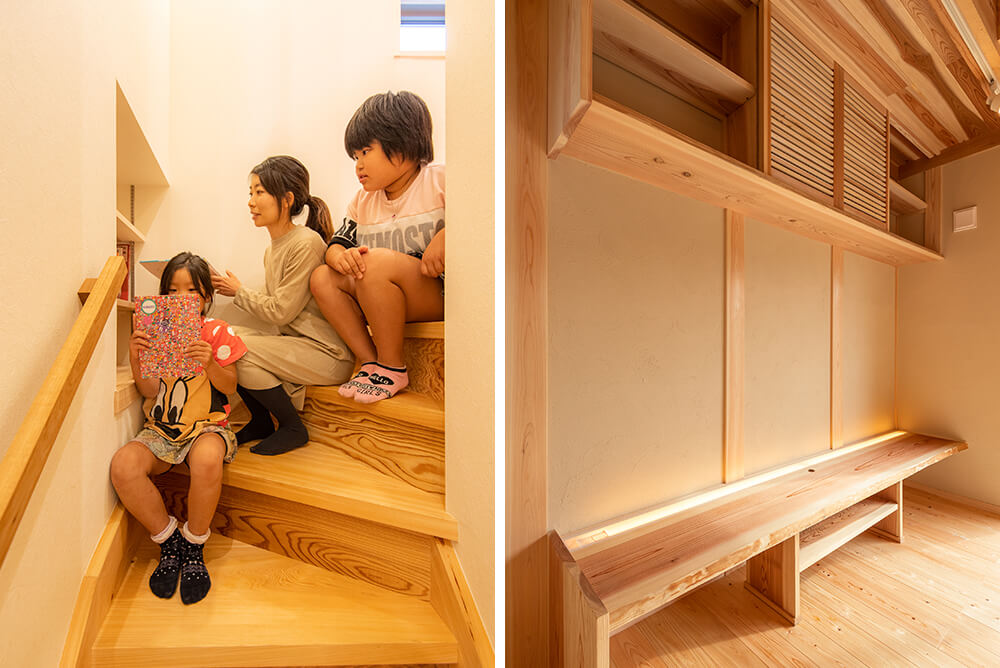 効率と楽しさ、動線のある家