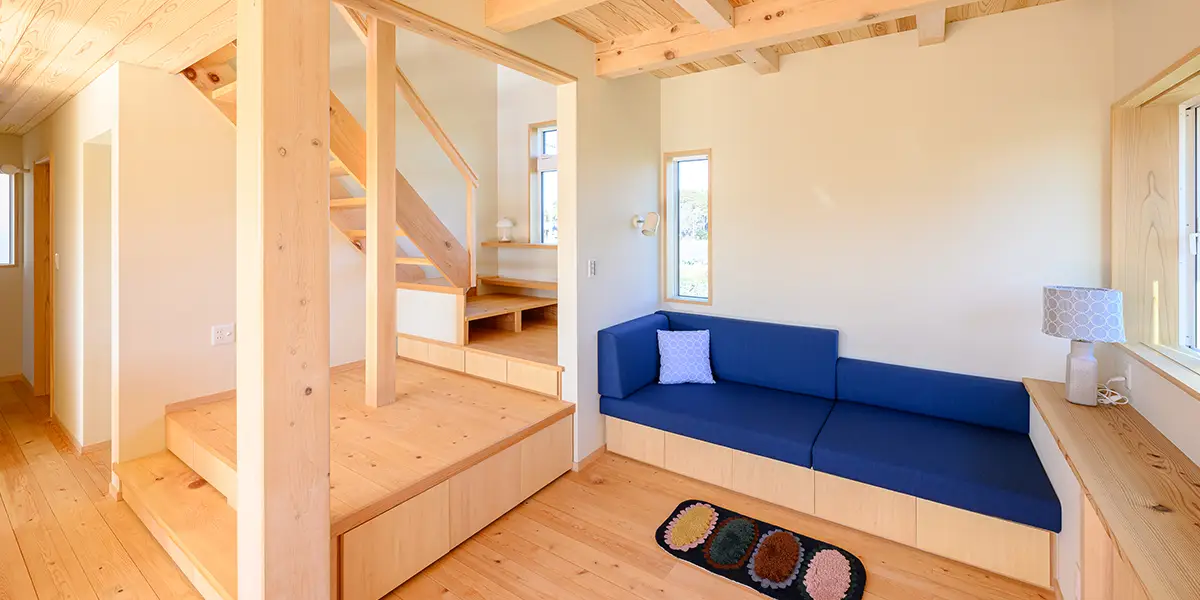 造作ソファのある暮らし